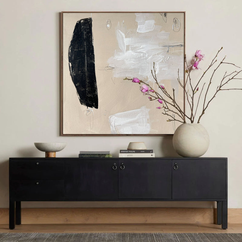 contemporary art minimalism large minimalist abstract art framed minimal art painting