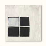 black and white minimalist geometric abstract wall art minimalist japanese art
