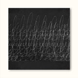 black and white minimalist painting acrylic abstract minimalist line art framed minimal art style