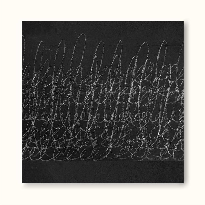 black and white minimalist painting acrylic abstract minimalist line art framed minimal art style