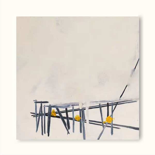 line art minimalist square minimal art painting acrylic minimalism artwork 