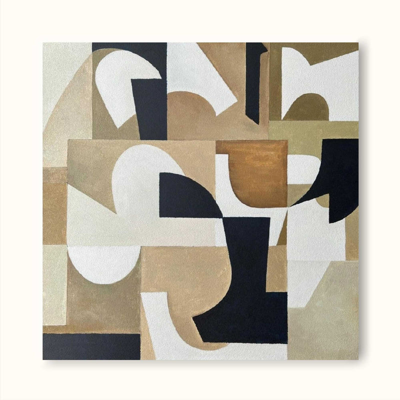 modern minimalist geometric art square minimal painting for wall minimalism art painting