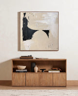 abstract minimalist wall art beige minimalist art framed contemporary minimalist painting 